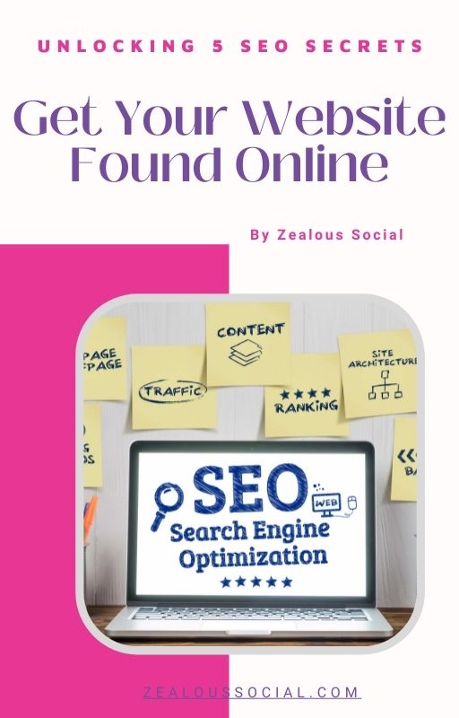 SEO Guide - Unlocking 5 Secrets to Getting Your Website Found by Zealous Social